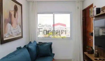 Apartamento à venda em Condomínio, 45m², 1 quarto com área Gourmet