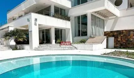 Casa com 5 dormitórios, 607 m² - venda por R$ 4.499.000,00 ou aluguel por R$ 22.500,00/mês - Condominio Figueira Garden - Atibaia/SP