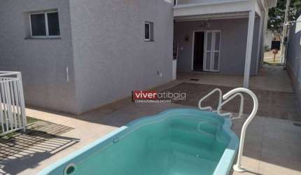 Casa Térrea à venda condomínio 3 dormitórios piscina Atibaia