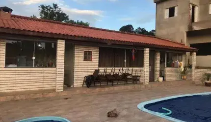 Chácara para Venda em Itapecerica da Serra, da Lagoa, 3 dormitórios, 2 suítes, 3 banheiros, 8 vagas
