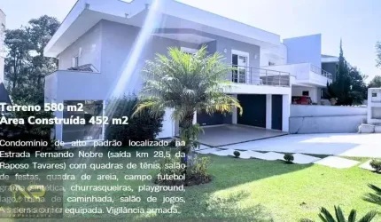 Casa para Venda em Jandira, Jardim do Golf I, 4 dormitórios, 4 suítes, 5 banheiros, 6 vagas