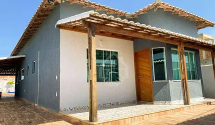 Casa com 3 dormitórios à venda, 90 m² por R$ 449.000,00 - Fleixeira - São Pedro da Aldeia/RJ