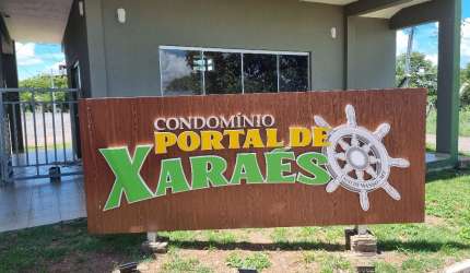 Terreno parte alta no condomínio náutico Poral Xaraés