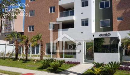 Apartamento com 3 quartos à venda na Alameda Princesa Izabel, 291, São Francisco, Curitiba, 77 m2 por R$ 777.000