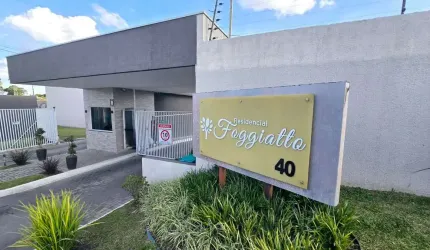 Terreno em condomínio fechado à venda na Rua Oristela Foggiatto, 40, Costeira, São José dos Pinhais, 201 m2 por R$ 339.000