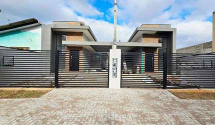 Casa com 3 quartos à venda na Rua Carlos Drummond de Andrade, Costeira, São José dos Pinhais, 87 m2 por R$ 699.000