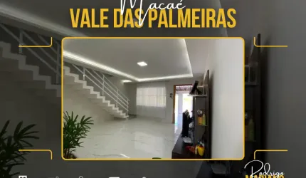 Vendo maravilhosa casa com 3 quartos no Vale das Palmeiras em Macaé
