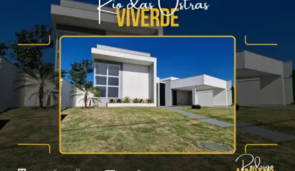 Vendo casa espetacular linear com 3 dormitórios no Viverde em Rio das Ostras