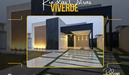 VENDO LUXUOSA CASA COM 3 DORMITÓRIOS E PISCINA NO VIVERDE EM RIO DAS OSTRAS