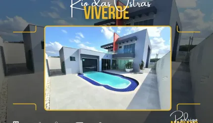 vENDO LUXUOSA CASA COM 4 DORMITÓRIOS NO VIVERDE EM RIO DAS OSTRAS