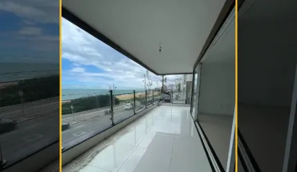 Excelente apartamento vista mar com 3 quartos  para venda na Praia Campista em Macaé