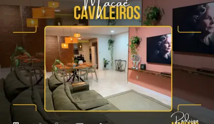 ALUGO ÓTIMO APARTAMENTO MOBILIADO COM 3 DORMITÓRIOS NO PECADO EM MACAÉ