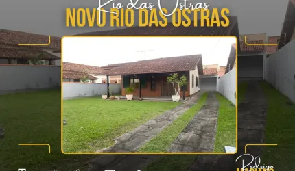 ALUGO ÓTIMA CASA LINEAR COM 2 DORMITÓRIOS NO NOVO RIO DAS OSTRAS