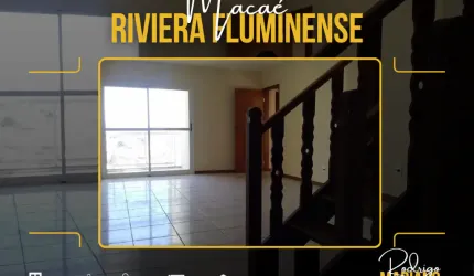 ALUGO MARAVILHOSA COBERTURA COM 4 DORMITÓRIOS NO RIVIERA EM MACAÉ
