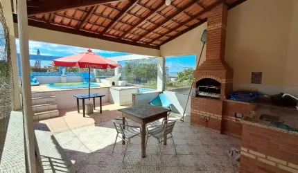 ACEITO PERMUTA- Linda e Ampla Casa Duplex Vista Mar Piscina Churrasqueira Oportunidade