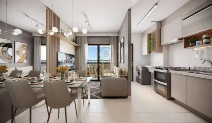 Apartamento com 2 quartos à venda na Avenida Presidente Wenceslau Braz, 1771, Lindóia, Curitiba por R$ 443.990