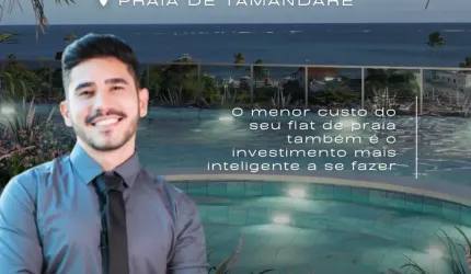 Apartamento em Tamandaré | A 2 Passos do Mar | Próximo a Entrega | Lazer Completo