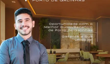 Apartamento em Porto de Galinhas | 1 Quarto | Perto do Centrinho | Alta Rentabilidade