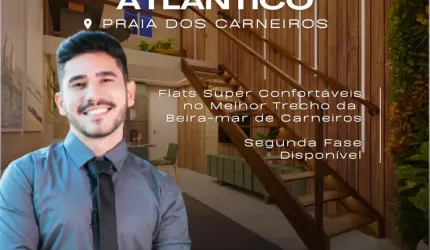 Apartamento Beira-mar na Praia dos Carneiros | Melhor Trecho | 1 Quarto | Lazer Completo