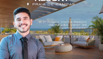 Apartamento em Carneiros | Praia de Campas | Conceito Resort | Alta Rentabilidade | Lazer Completo