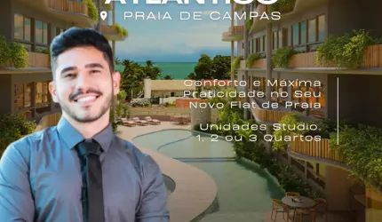 Flat em Tamandaré | Praia de Campas | A 50 metros do Mar | Exclusividade