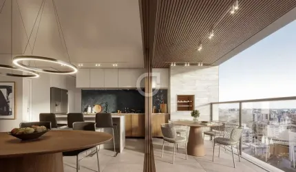 Apartamento com 3 quartos à venda na Rua Bororós, 53, Vila Izabel, Curitiba, 107 m2 por R$ 1.303.107