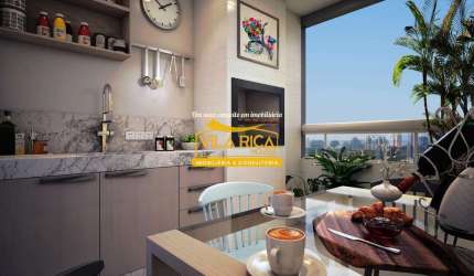 Apartamento com 2 dorms, Maracanã, Praia Grande - R$ 520 mil, Cod: 378293