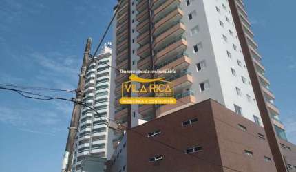 Apartamento com 2 dorms, Maracanã, Praia Grande - R$ 638 mil, Cod: 378718