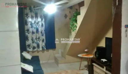 Vende casa sobrado com 125 m² de área construída no Jardim Castro Alves com 2 quartos, cozinha, sala, 02 banheiro, lavanderia, quintal, churrasqueira,