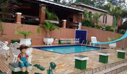 Chácara com 2 dormitórios à venda, 4000 m² por R$ 1.400.000,00 - Cipó - Embu-Guaçu/SP