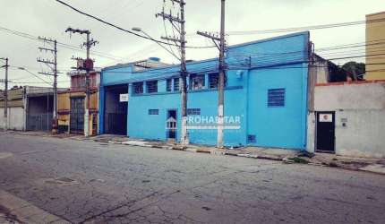Galpão, 650 m² - venda por R$ 5.000.000,00 ou aluguel por R$ 17.000,00 - Socorro - São Paulo/SP
