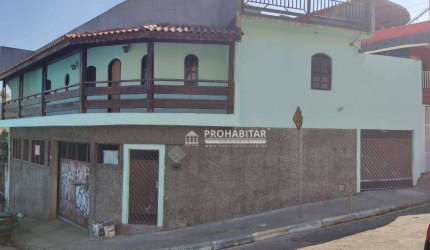 Sobrado com galpão comercial e residencialpara venda e locação no Pq. Grajau