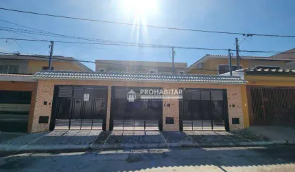 Vendo Ótimo sobrado novo com 3 dormitórios sendo 3 suítes, lavabo, quintal com churrasqueira,