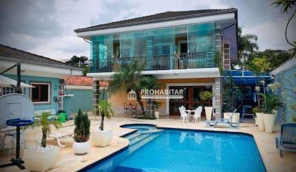 Sobrado com 3 dormitórios à venda, 550 m² - Interlagos - São Paulo/SP