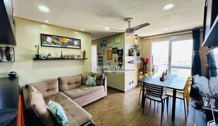 Apartamento com vista livre no Condomínio Atua Interlagos com 3 dormitórios à venda, 65 m² por R$ 525.000 - Interlagos