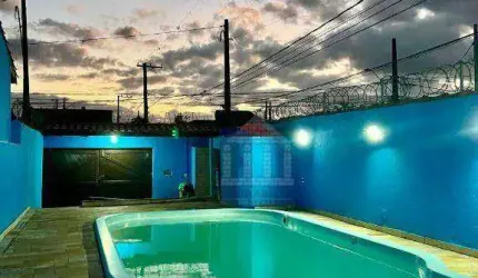 Casa com 2 dormitórios à venda, 80 m² - Balneário Itaguaí - Mongaguá/SP