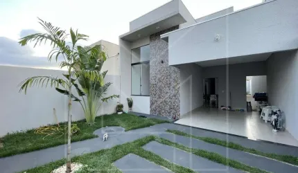 Casa para Venda em Caldas Novas, Setor Alto da Boa Vista, 3 dormitórios, 1 suíte, 2 banheiros, 2 vagas
