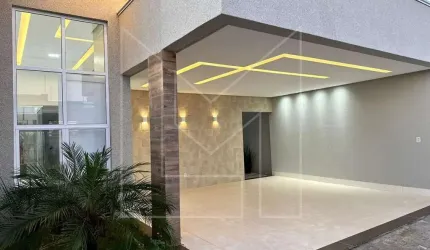 Casa para Venda em Caldas Novas, Jardim Belvedere, 3 dormitórios, 2 suítes, 3 banheiros, 2 vagas