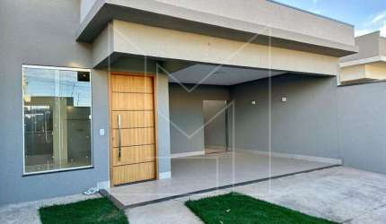 Casa para Venda em Caldas Novas, Jardim Serrano, 3 dormitórios, 1 suíte, 2 banheiros, 2 vagas