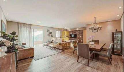 Apartamento LUXUOSO VISTA INCRÍVEL, com 3 SUÍTES à venda, 114 m² por R$ 1.550.000 - Jardim Aquarius - São José dos Campos/SP
