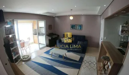 Apartamento INCRÍVEL com  VARANDA GOURMET, 2 dormitórios à venda, 75 m² por R$ 790.000 - Jardim das Indústrias - São José dos Campos/SP