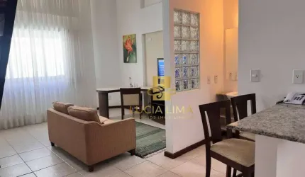Apartamento MARAVILHOSO Duplex para ALUGAR no JARDIM AQUARIUS,  com 1 dormitório, 70 m² por R$ 4.300/mês - São José dos Campos/SP