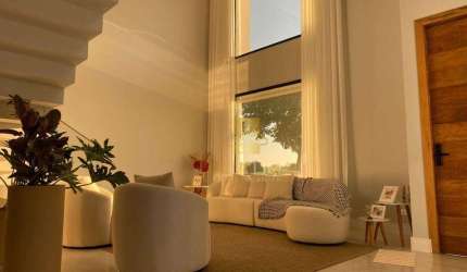 Sobrado LUXUOSO com PISCINA para ALUGAR, com 3 dormitórios  411 m² por R$ 18.000/mês - Colinas do Paratehy Norte - São José dos Campos/SP
