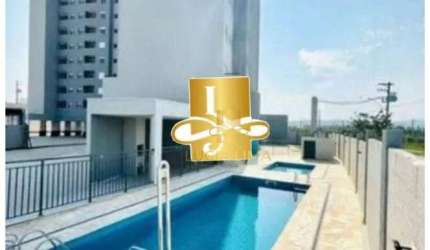 Apartamento MARAVILHOSO para ALUGAR com LAZER COMPLETO, 2 dormitórios, 50 m² por R$ 2.500/mês - Colinas do Paratehy - São José dos Campos/SP