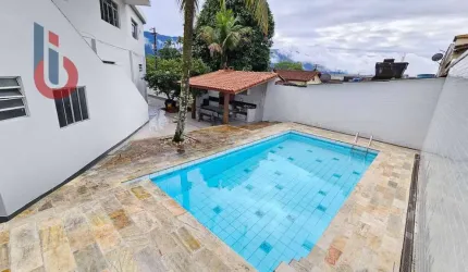 Casa com 3 dormitórios para alugar, 250 m² por R$ 5.930,00/mês - Centro Vila Itapanhau - Bertioga/SP