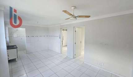 Apartamento com 2 dormitórios, 50 m² - venda por R$ 270.000,00 ou aluguel por R$ 1.400,00/mês - Chácara Vista Linda - Bertioga/SP
