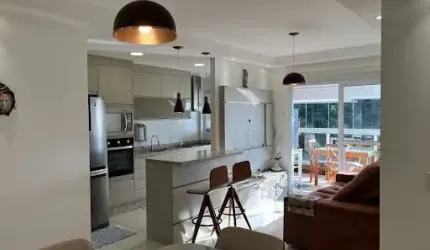 Apartamento com 3 dormitórios para alugar, 95 m² por R$ 6.500,00/mês - Centro - Bertioga/SP