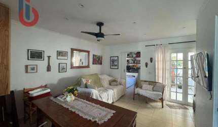 Village com 3 dormitórios, 75 m² - venda por R$ 680.000,00 ou aluguel por R$ 4.000,00 - Centro - Bertioga/SP