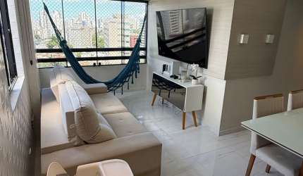 Lindo apartamento a 150 metros da Avenida Boa Viagem, 3 quartos,