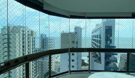 Lindo apartamento mobiliado na rua Setúbal, alto padrão, 4 quartos